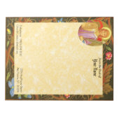 St. Florian von Lorch (PM 03) 11"x8,5" Notizblock (Vorderseite)