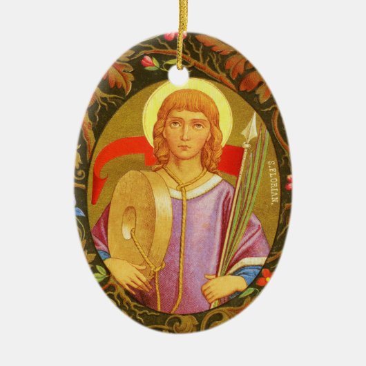 St. Florian von Lorch (PM 03) Keramikornament (Vorne)