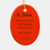 St. Florian von Lorch (PM 03) Keramikornament (Hinten)