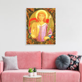 St. Florian von Lorch (PM 03) Leinwanddruck (Insitu (Wohnzimmer))