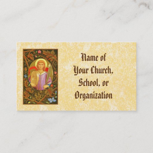 St. Florian von Lorch (PM 03) Standard Visitenkarte (Rückseite)