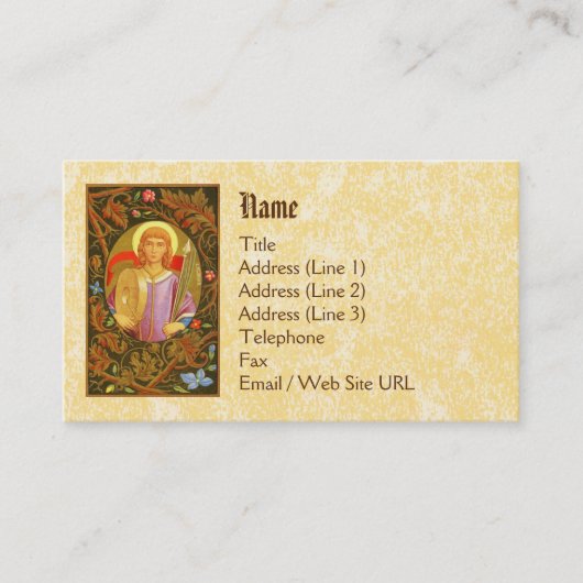 St. Florian von Lorch (PM 03) Standard Visitenkarte (Vorderseite)