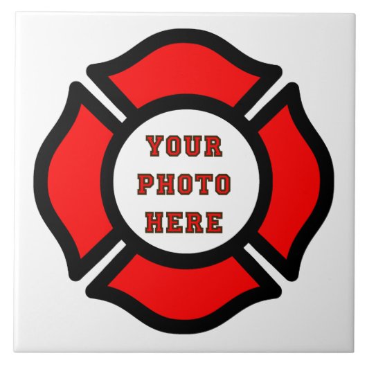 St. Florian's Cross (Stil 4) Fliese (Vorderseite)