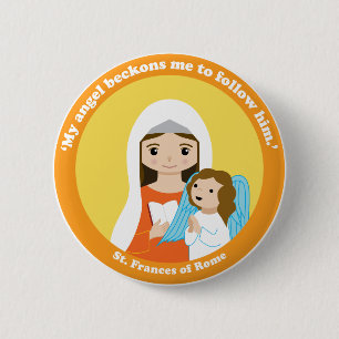 St. Frances von Rom Button