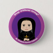 St. Frances Xavier Cabrini Button (Vorderseite)