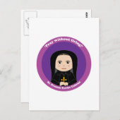 St. Frances Xavier Cabrini Postkarte (Vorne/Hinten)