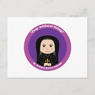St. Frances Xavier Cabrini Postkarte