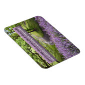 St. Francis Assisi Inspiration Zitat möglich Magnet (Rechte Seite)