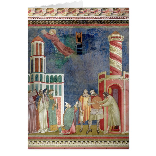 St Francis befreit den Häretiker, 1297-99 (Vorne)