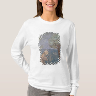 St Francis, das zu den Vögeln, 1297-99 predigt T-Shirt