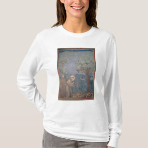 St Francis, das zu den Vögeln, 1297-99 predigt T-Shirt