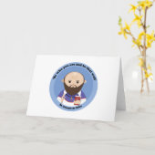 St Francis de Sales Karte (Gelbe Blume)