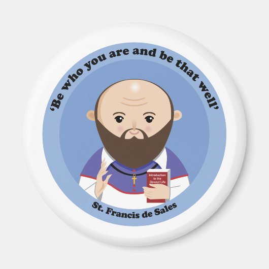 St. Francis de Sales Magnet (Vorne)