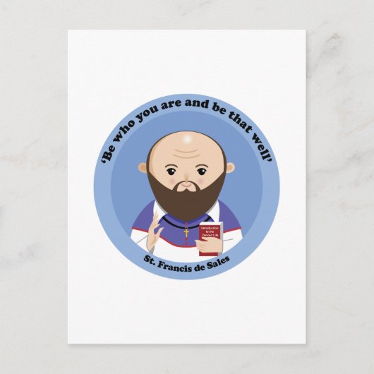 St. Francis de Sales Postkarte (Vorderseite)