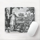 St Francis der Verkäufe, die zu predigen Mousepad (Mit Mouse)