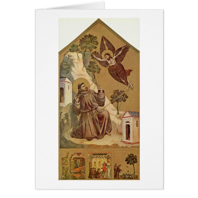 St Francis durch Giotto Di Bondone (Vorne)