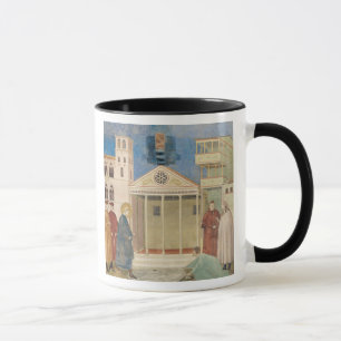 St Francis ehrte durch einen einfachen Mann, Tasse