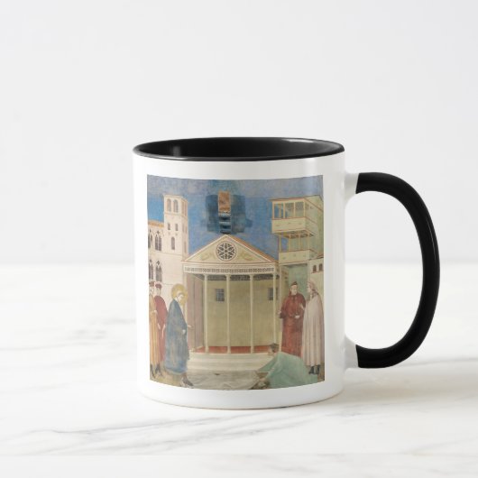 St Francis ehrte durch einen einfachen Mann, Tasse (Rechts)