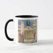 St Francis ehrte durch einen einfachen Mann, Tasse (Links)