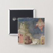 St. Francis Empfang der Stigmata, 1297-99 Button (Vorne & Hinten)