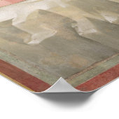 St. Francis Empfang der Stigmata, 1297-99 Poster (Ecke)