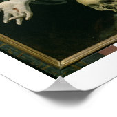 St. Francis erhält die Stigmata (Öl auf Leinwand) Poster (Ecke)