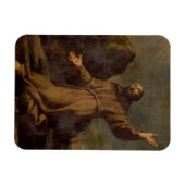 St. Francis erhält Stigmata Magnet (Horizontal)
