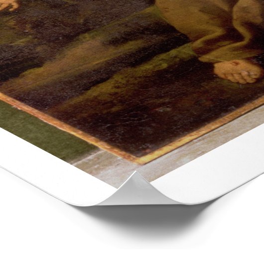 St. Francis erhält Stigmata Poster (Ecke)