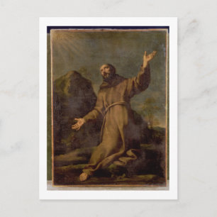 St. Francis erhält Stigmata Postkarte