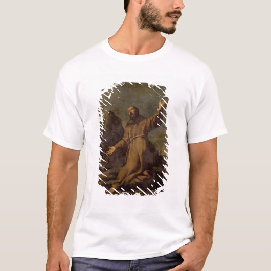 St. Francis erhält Stigmata T-Shirt (Vorderseite)
