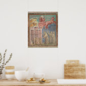 St. Francis erscheint seinen Begleitern Poster (Küche)