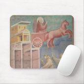 St Francis erscheint zu seinen Begleitern Mousepad (Mit Mouse)