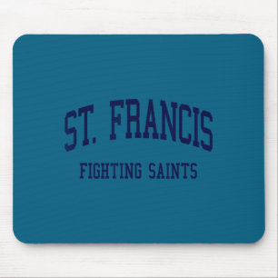 St. francis high school hs saint francis mn retro mousepad
