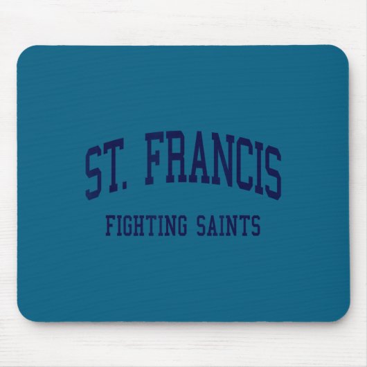 St. francis high school hs saint francis mn retro mousepad (Vorne)
