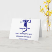 St Francis Karte (Gelbe Blume)