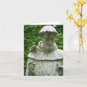St Francis Karte (Gelbe Blume)