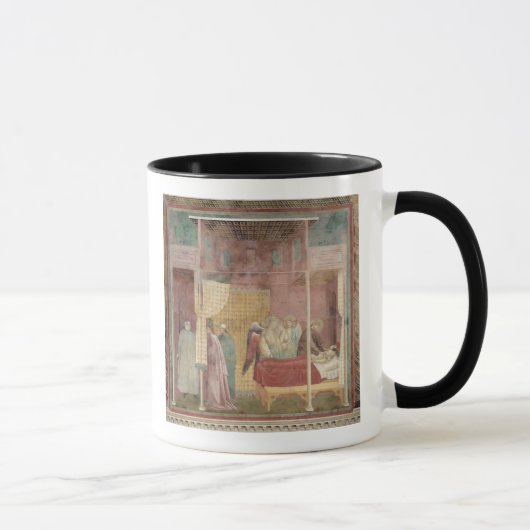St Francis kuriert den verletzten Mann von Lerida Tasse (Rechts)