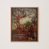 St. Francis mit Angel Puzzle (Vertikal)