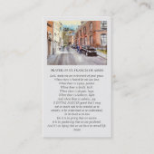 St. Francis of Assisi Dinant Scenic View Visitenkarte (Vorderseite)