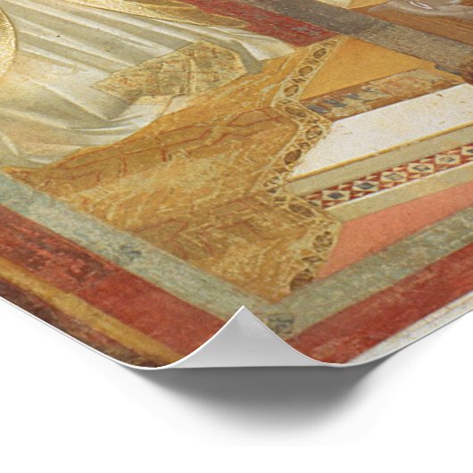 St. Francis of Assisi Poster (Ecke)