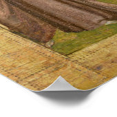 St. Francis of Assisi preaching to the birds Poster (Ecke)