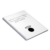 St. Francis of Assisi Quote Notebook Notizblock (Rechte Seite)