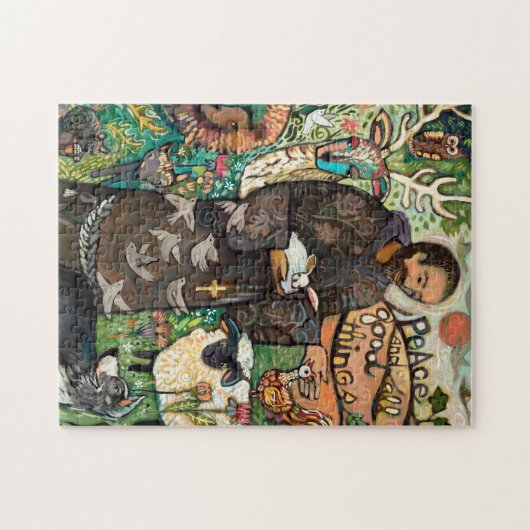 St. Francis Peace Puzzle (Horizontal)