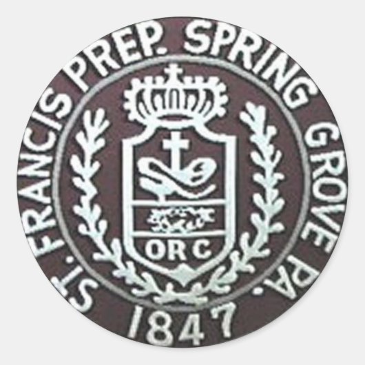 St Francis Prep Stickers (Vorderseite)