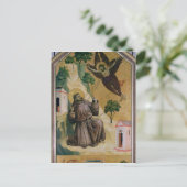 St. Francis Receiving the Stigmata, c.1295-1300 Postkarte (Stehend Vorderseite)