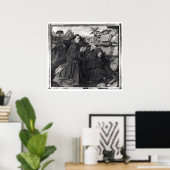 St. Francis Receiving the Stigmata, c.1427 Poster (Heimbüro)