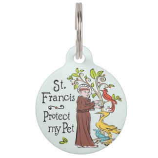 St Francis schützen meinen Haustier Tiermarke