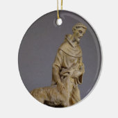 St. Francis Schutzheilige der Tiere Keramik Ornament (Links)