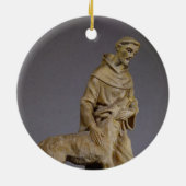 St. Francis Schutzheilige der Tiere Keramik Ornament (Hinten)