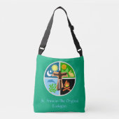 St. Francis-The Original Ecologist Tote Tragetaschen Mit Langen Trägern (Vorderseite)